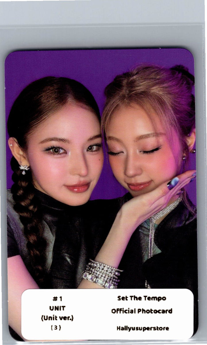 IZNA "SET THE TEMPO" - Official Photocard (UNIT Ver.) [26.06.09]