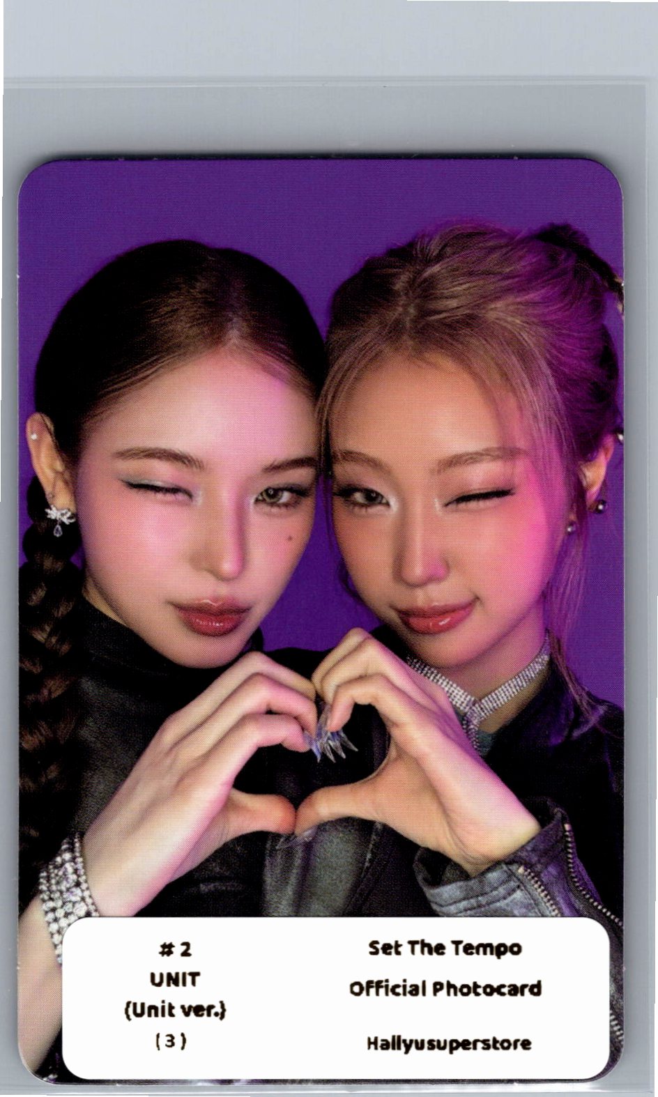 IZNA "SET THE TEMPO" - Official Photocard (UNIT Ver.) [26.06.09]