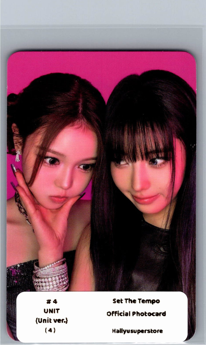 IZNA "SET THE TEMPO" - Official Photocard (UNIT Ver.) [26.06.09]
