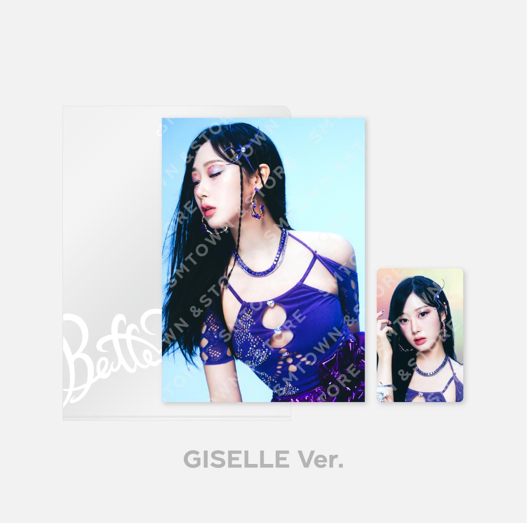 Aespa - [Better Things] Official MD (4x6 Photo Set, Postcard + Hologram Photocard Set, A4 Photo Set) - HALLYUSUPERSTORE