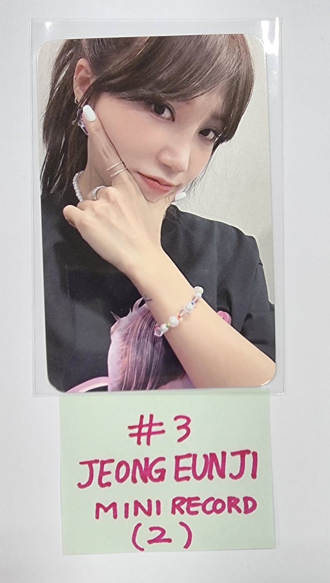 Apink "SELF" 10th Mini Album - Minirecord Lucky Draw Event Photocard [Platform ver.] - HALLYUSUPERSTORE