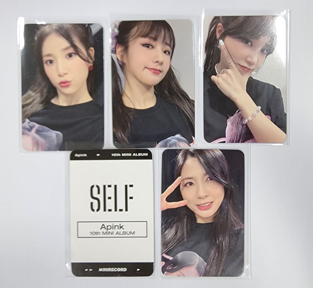 Apink "SELF" 10th Mini Album - Minirecord Lucky Draw Event Photocard [Platform ver.] - HALLYUSUPERSTORE