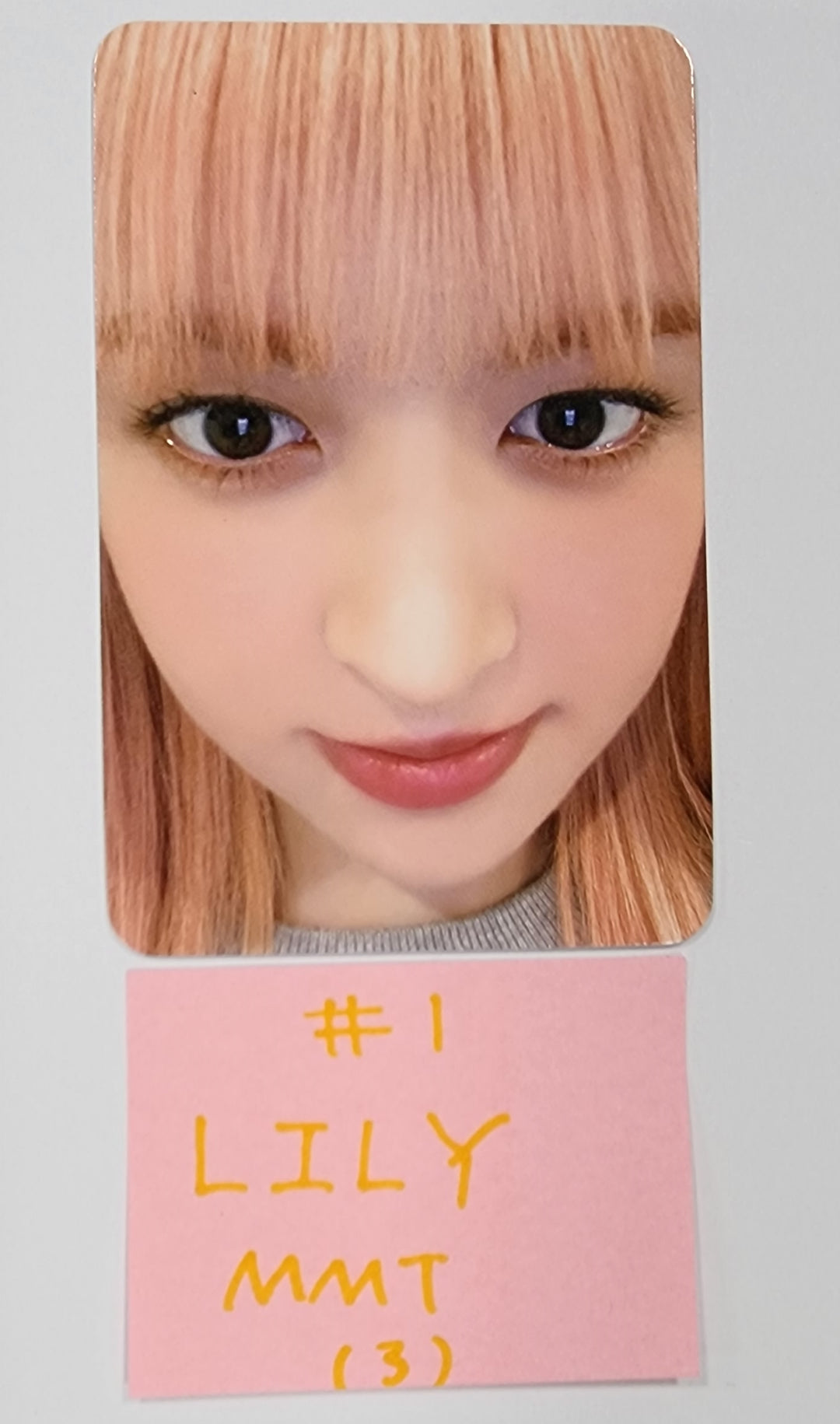 NMIXX "expergo" - MMT Fansign Event Photocard - HALLYUSUPERSTORE