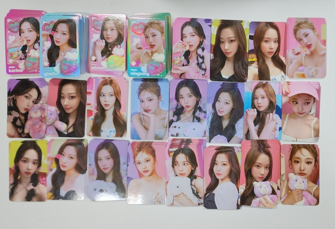 Aespa "Oh! Caendy Pocket" - Random Caendy Card Pack Photocard [Restocked 4/26] - HALLYUSUPERSTORE