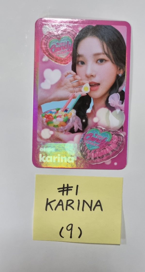 Aespa "Oh! Caendy Pocket" - Random Caendy Card Pack Photocard [Restocked 4/26] - HALLYUSUPERSTORE