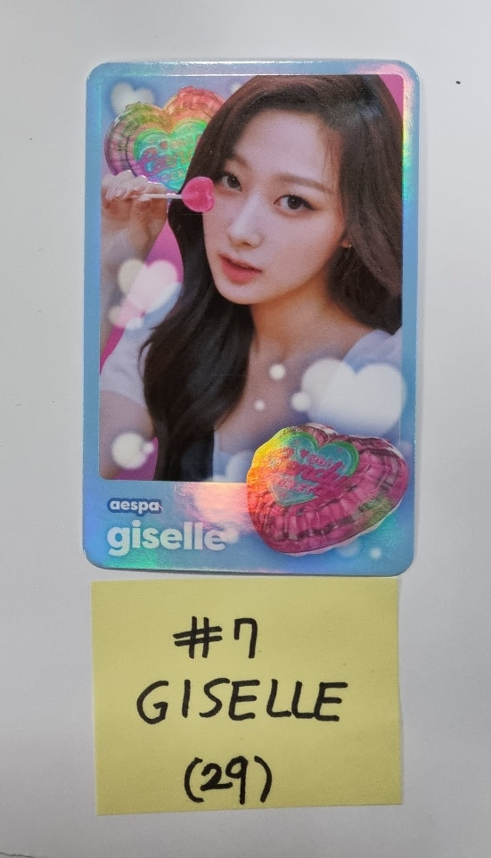 Aespa "Oh! Caendy Pocket" - Random Caendy Card Pack Photocard [Restocked 4/26] - HALLYUSUPERSTORE
