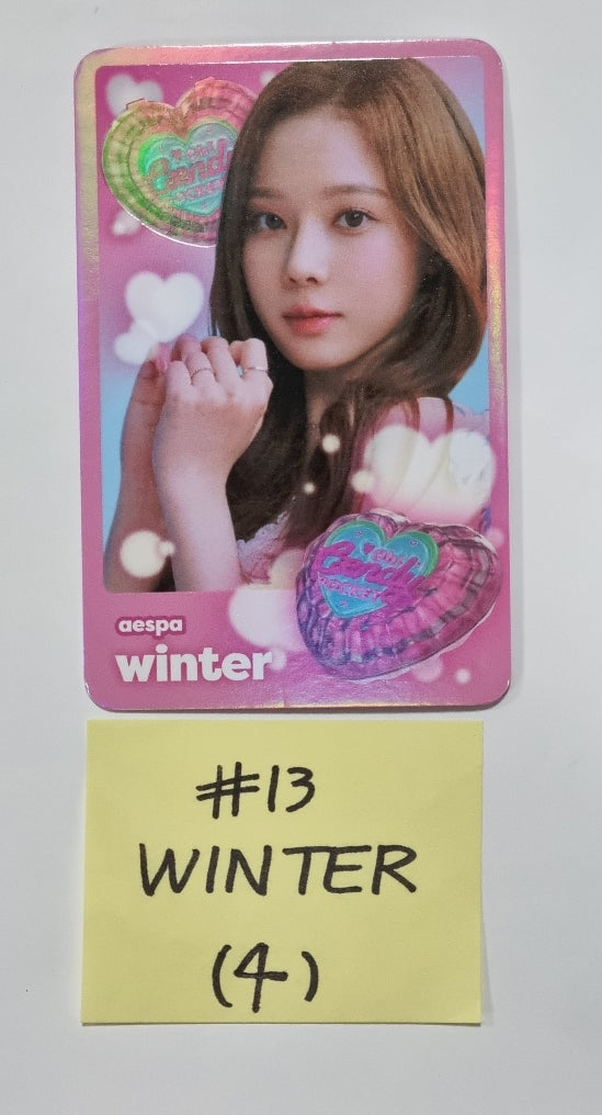 Aespa "Oh! Caendy Pocket" - Random Caendy Card Pack Photocard [Restocked 4/26] - HALLYUSUPERSTORE