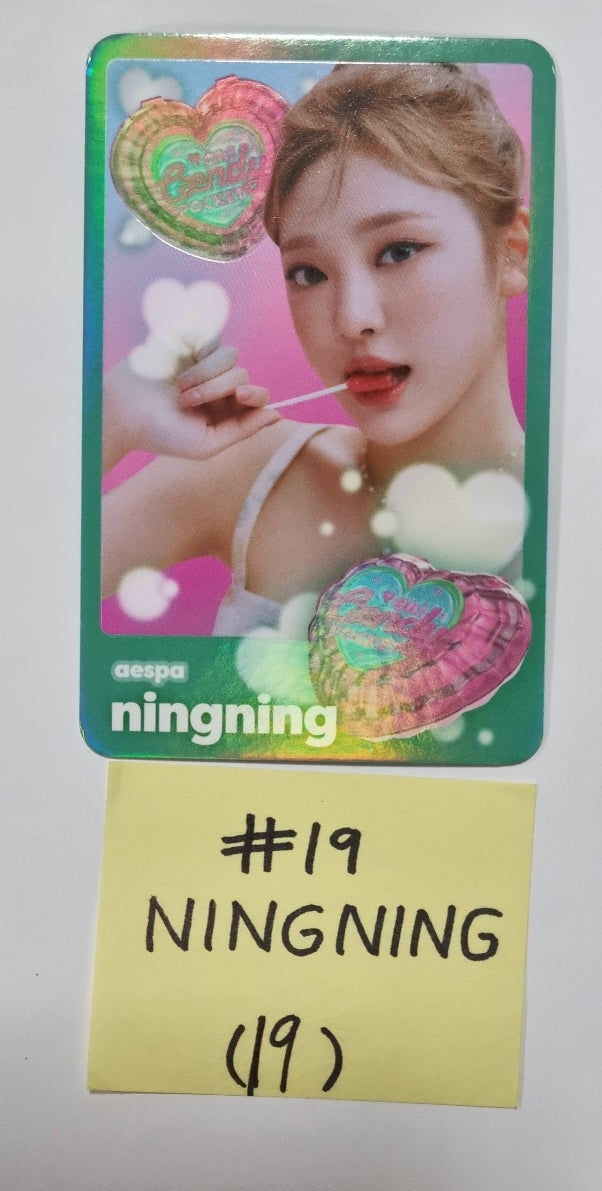 Aespa "Oh! Caendy Pocket" - Random Caendy Card Pack Photocard [Restocked 4/26] - HALLYUSUPERSTORE