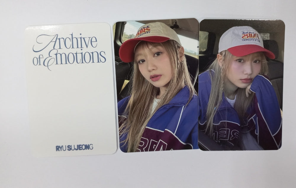 Ryu Sujeong "Archive of emotions" - Blue Dream Media Pre-Order Benefit Photocard - HALLYUSUPERSTORE