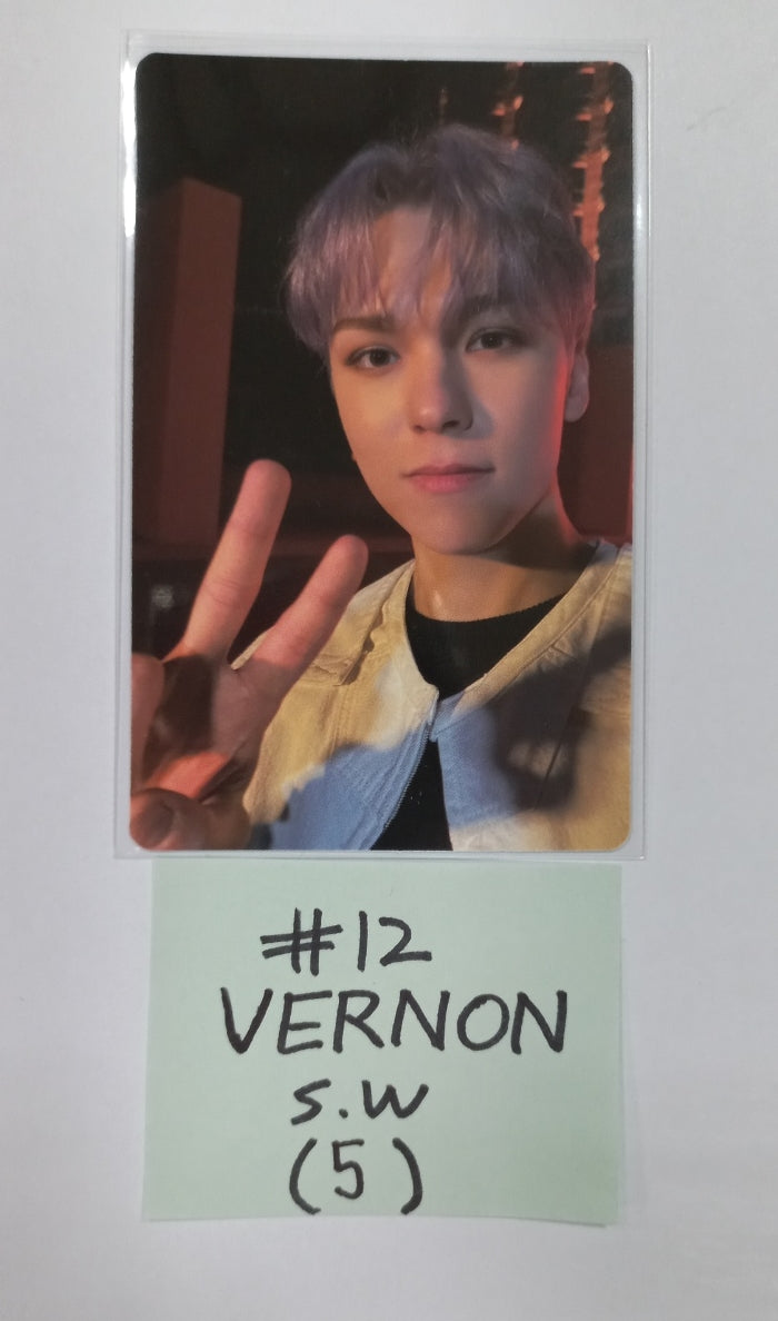 SEVENTEEN "FML" - [Soundwave, M2U, Powerstation] Lucky Draw Event Slim PVC Photocard - HALLYUSUPERSTORE