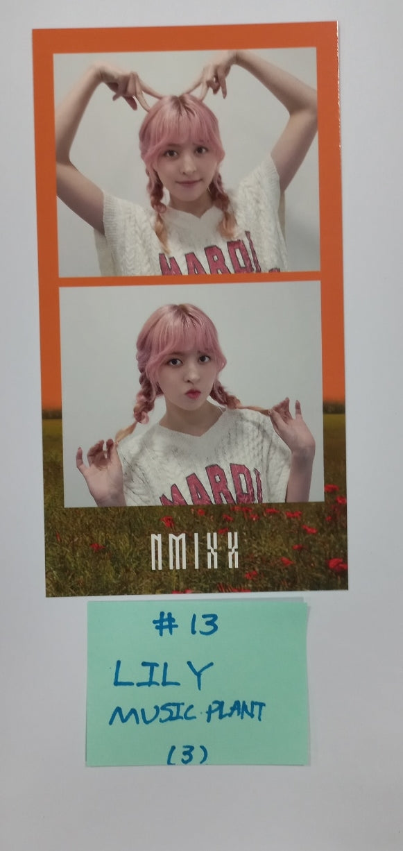NMIXX "expergo" - Music Plant Lucky Draw Event Photocard, 2 Cut Photo - HALLYUSUPERSTORE