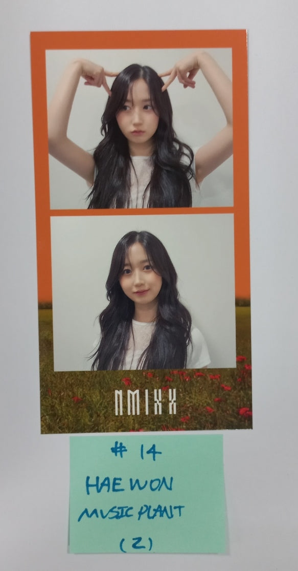 NMIXX "expergo" - Music Plant Lucky Draw Event Photocard, 2 Cut Photo - HALLYUSUPERSTORE