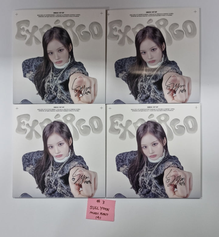 NMIXX "expergo" - Hand Autographed(Signed) Album [Digipack ver.] - HALLYUSUPERSTORE