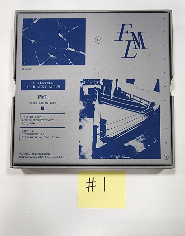 SEVENTEEN "FML" - Hand Autographed(Signed) Promo Album - HALLYUSUPERSTORE