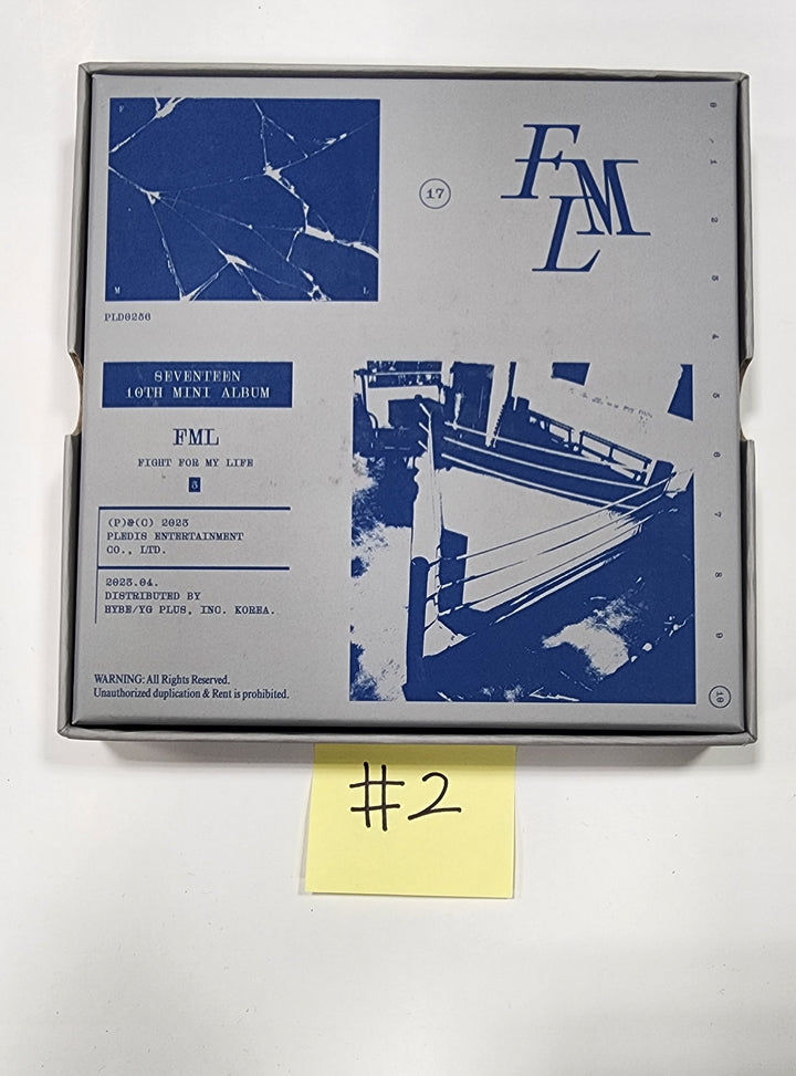 SEVENTEEN "FML" - Hand Autographed(Signed) Promo Album - HALLYUSUPERSTORE