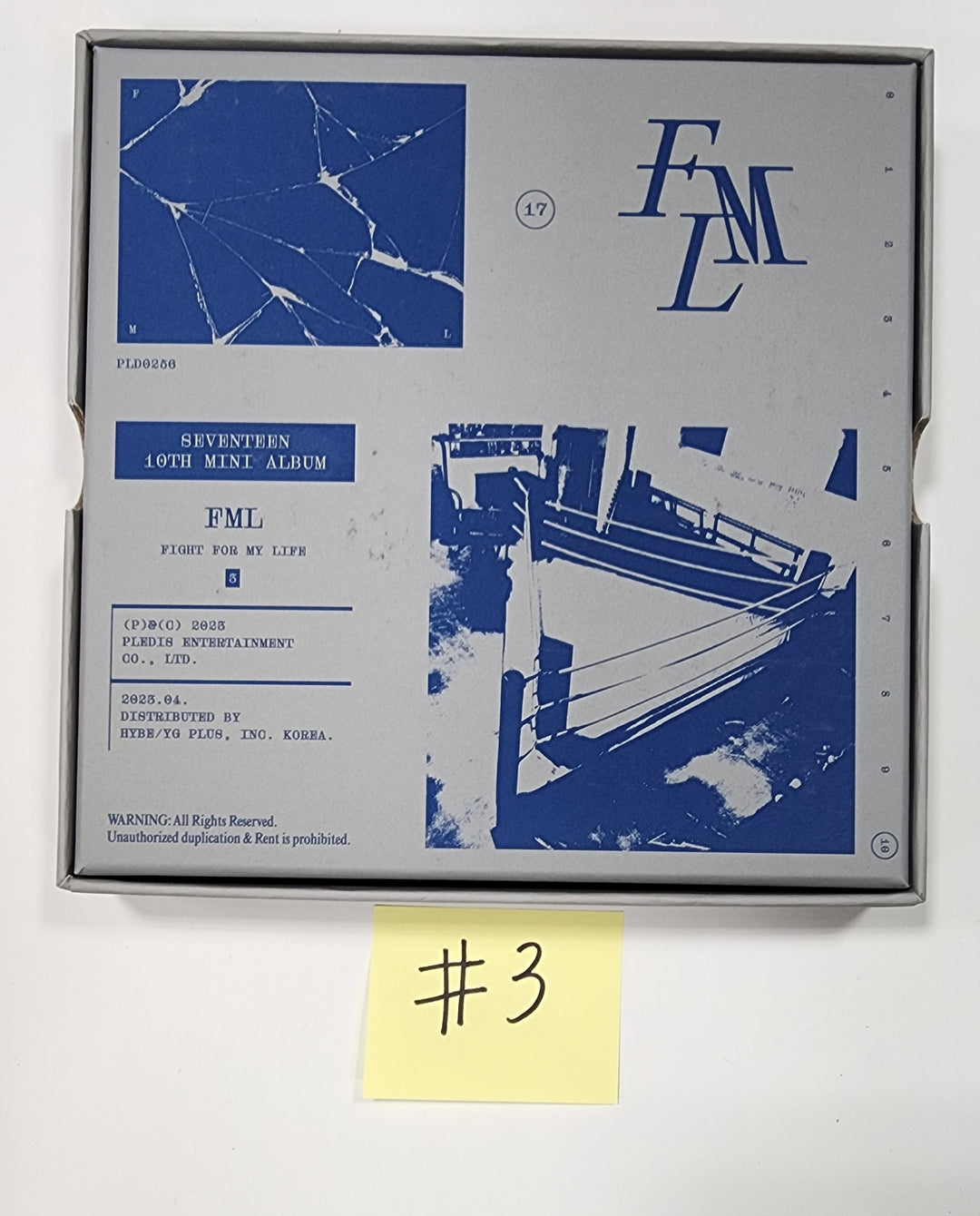 SEVENTEEN "FML" - Hand Autographed(Signed) Promo Album - HALLYUSUPERSTORE