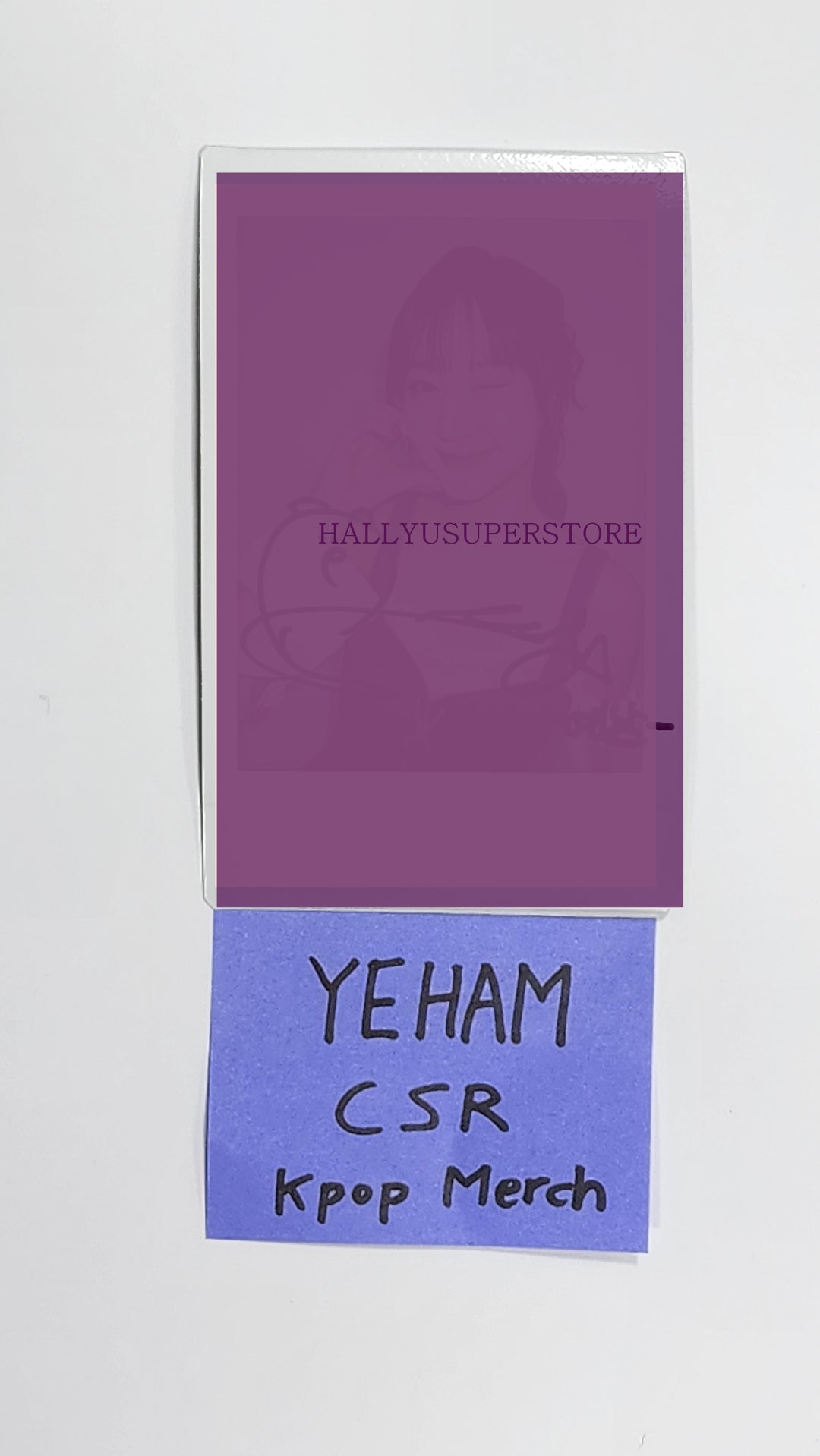 YEHAM (Of CSR) "DELIGHT"- Hand Autographed(Signed) Polaroid - HALLYUSUPERSTORE