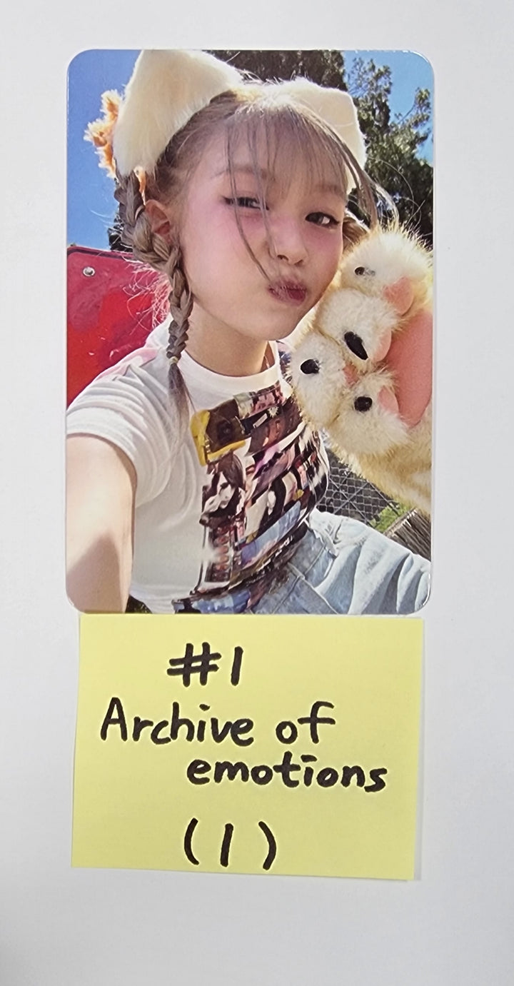 Ryu Sujeong "Archive of emotions" - Official Photocard [Updated 5/4] - HALLYUSUPERSTORE
