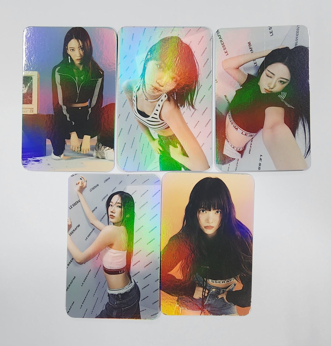 LE SSERAFIM "UNFORGIVEN" - Aladin Pre-Order Benefit Hologram Photocard [Compack Ver.] - HALLYUSUPERSTORE