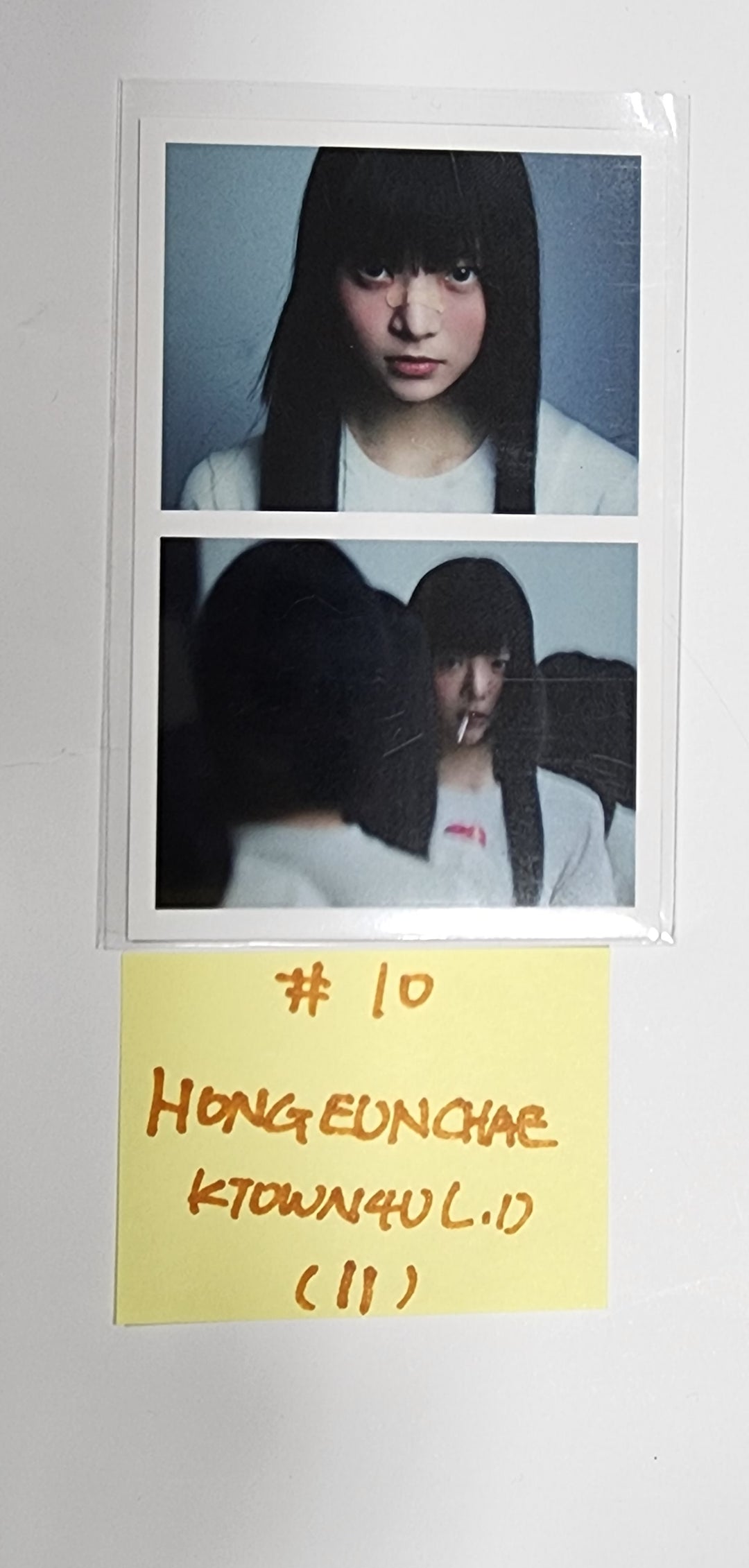 LE SSERAFIM "UNFORGIVEN" - Ktown4U Lucky Draw Photocards, Drink Event Printed Photo - HALLYUSUPERSTORE