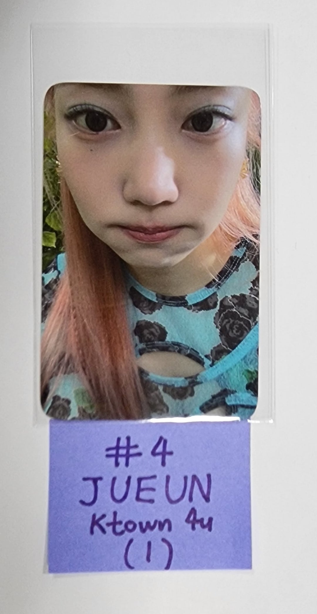 JUEUN "Easy Breezy" - Ktown4U Fansign Event Photocard - HALLYUSUPERSTORE