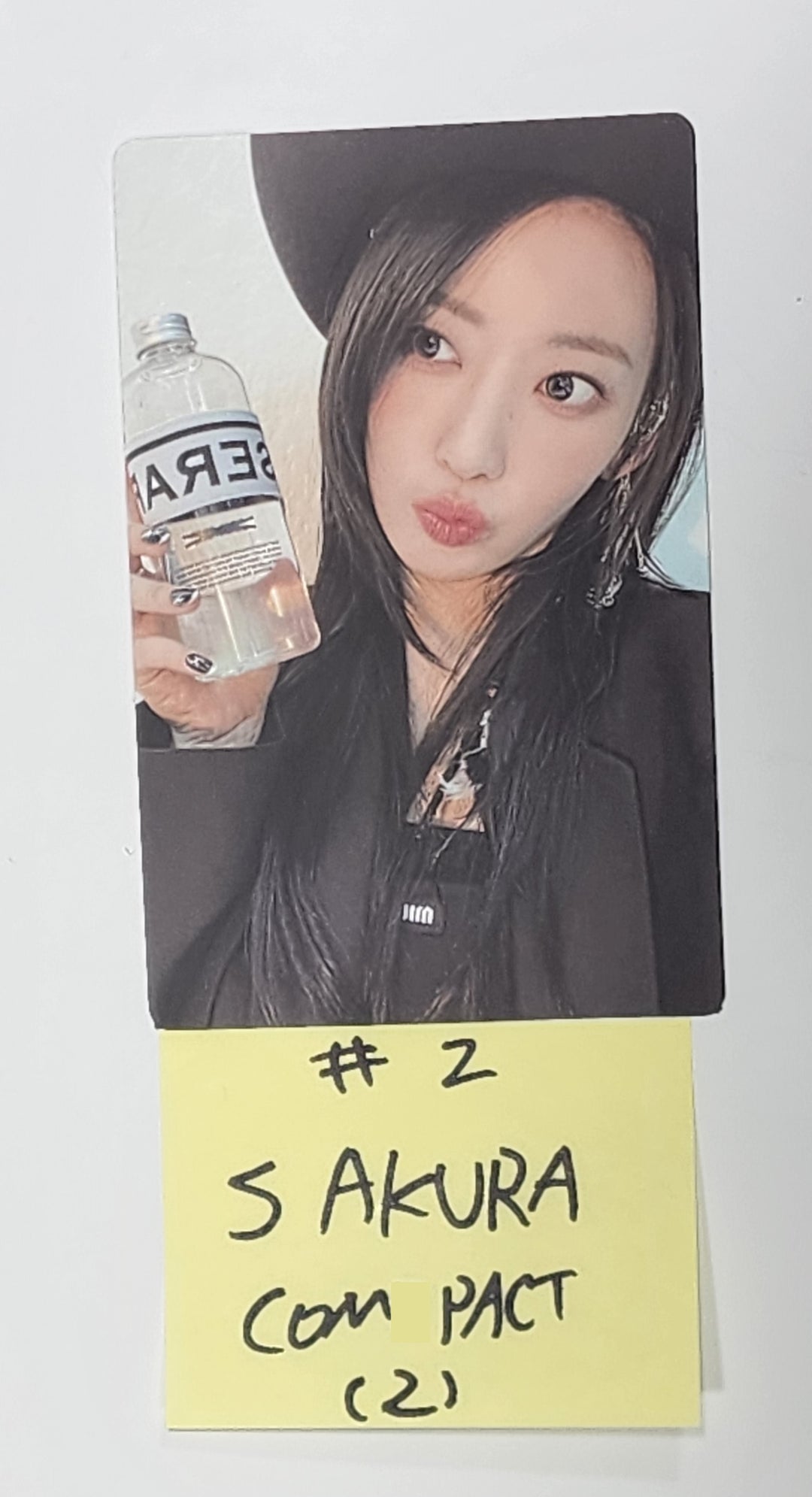 LE SSERAFIM "UNFORGIVEN" - Official Photocard [Compact Ver.] - HALLYUSUPERSTORE