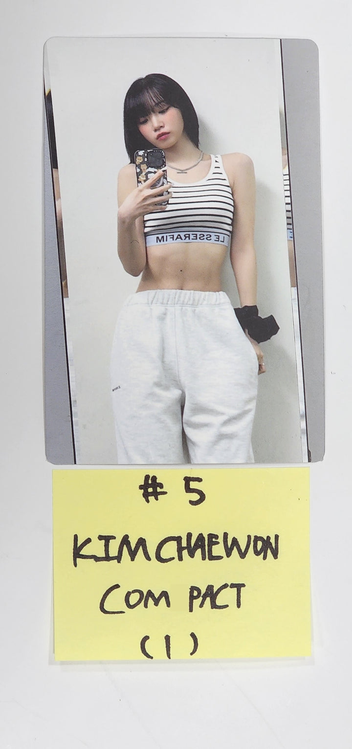LE SSERAFIM "UNFORGIVEN" - Official Photocard [Compact Ver.] - HALLYUSUPERSTORE