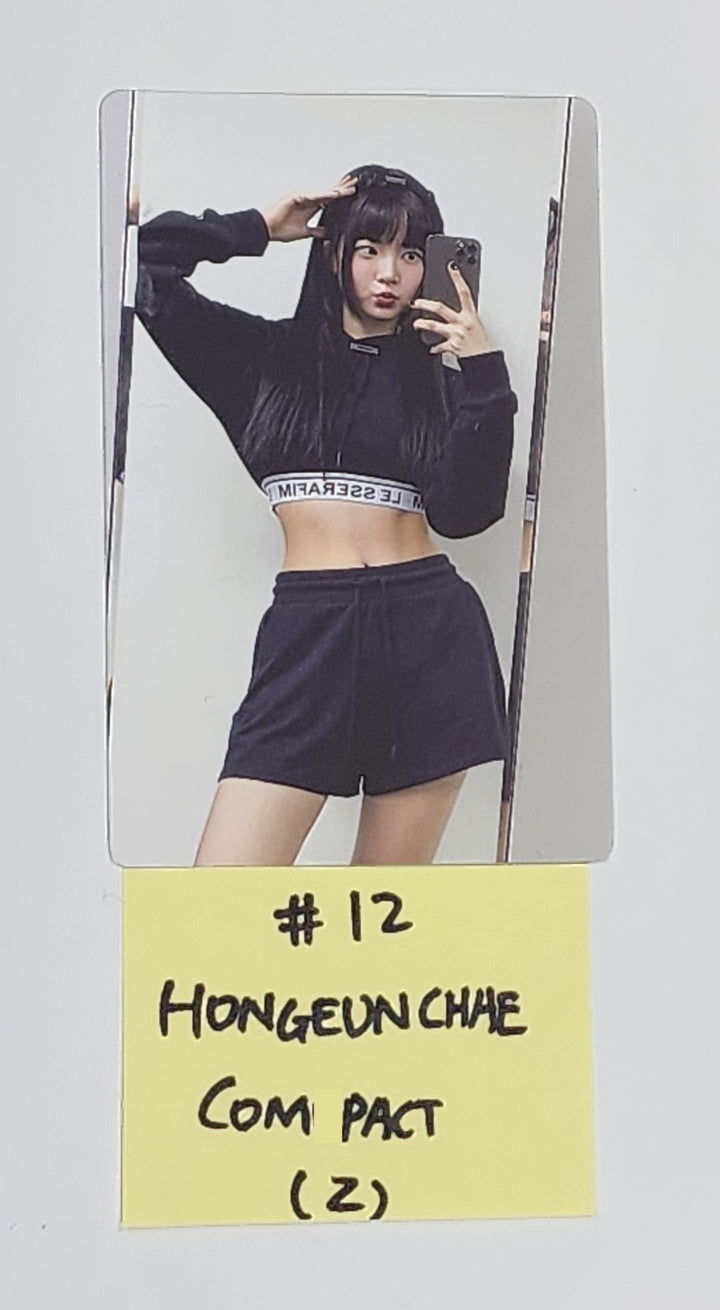 LE SSERAFIM "UNFORGIVEN" - Official Photocard [Compact Ver.] - HALLYUSUPERSTORE