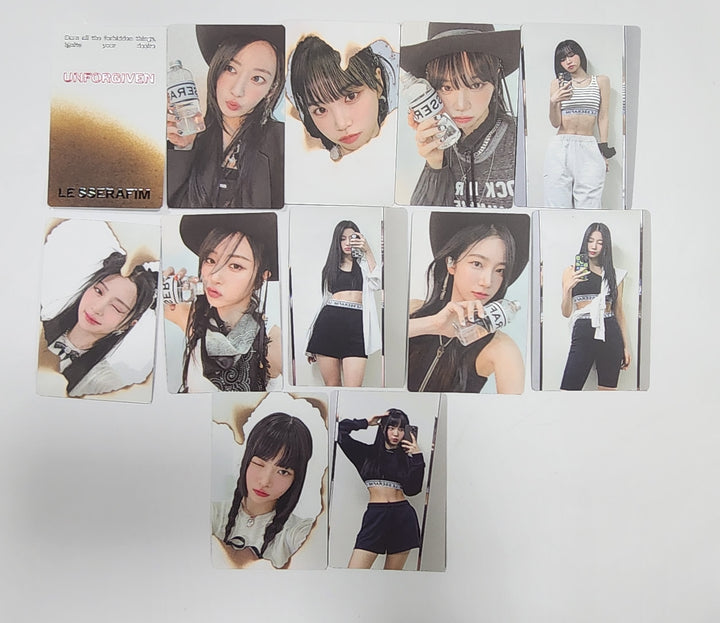 LE SSERAFIM "UNFORGIVEN" - Official Photocard [Compact Ver.] - HALLYUSUPERSTORE