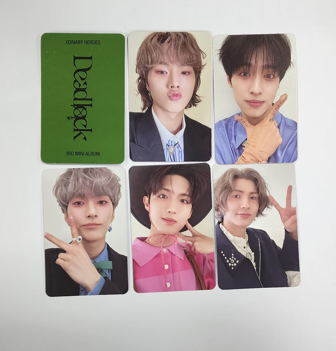 Xdinary Heroes "Deadlock" - Official Photocard [Compact Ver.] - HALLYUSUPERSTORE