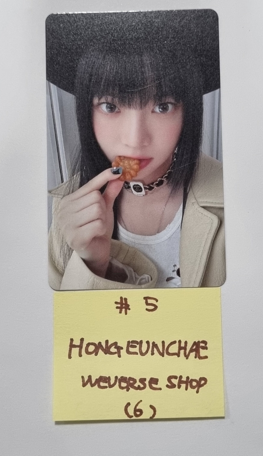 LE SSERAFIM "UNFORGIVEN" - Weverse Shop Fansign Event Photocard - HALLYUSUPERSTORE