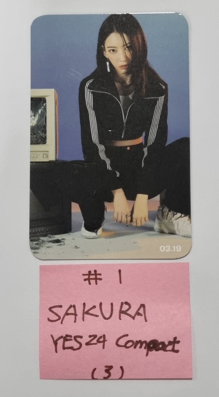 LE SSERAFIM "UNFORGIVEN" - Yes24 Pre-Order Benefit Photocard [Compact Ver.] - HALLYUSUPERSTORE