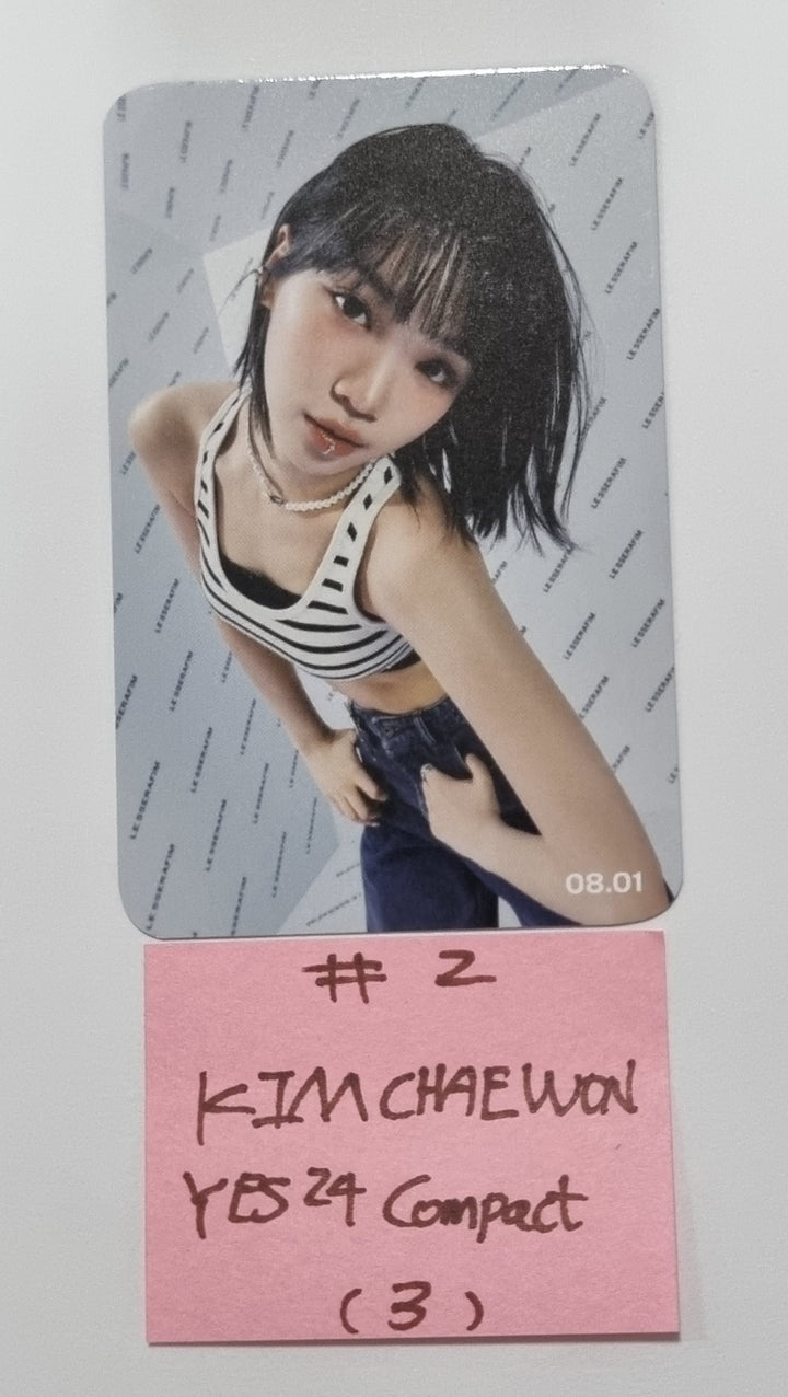 LE SSERAFIM "UNFORGIVEN" - Yes24 Pre-Order Benefit Photocard [Compact Ver.] - HALLYUSUPERSTORE