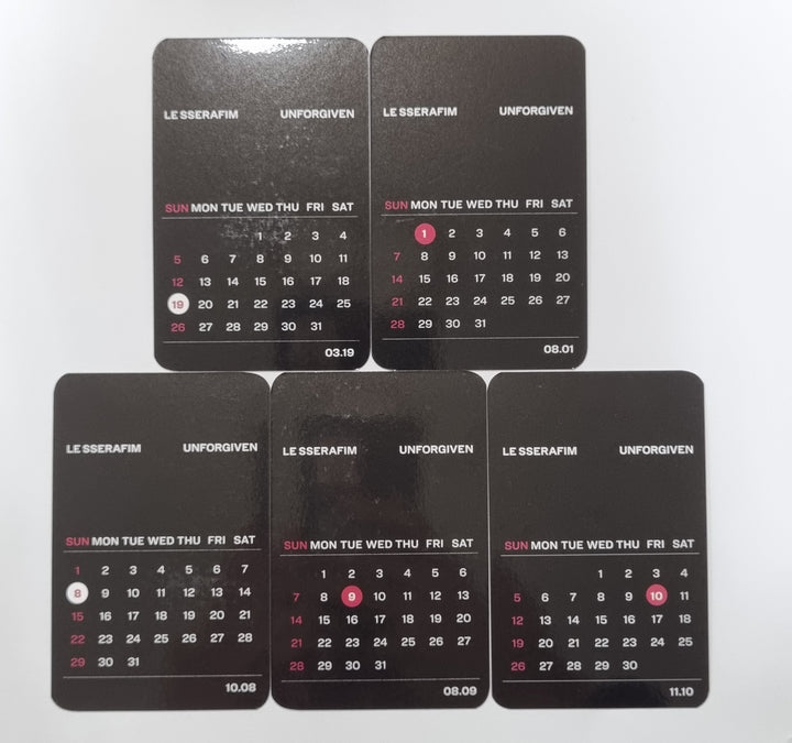 LE SSERAFIM "UNFORGIVEN" - Yes24 Pre-Order Benefit Photocard [Compact Ver.] - HALLYUSUPERSTORE