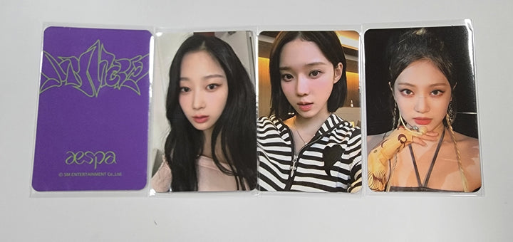 Aespa "MY WORLD" - Soundwave Lucky Draw Event Photocard - HALLYUSUPERSTORE