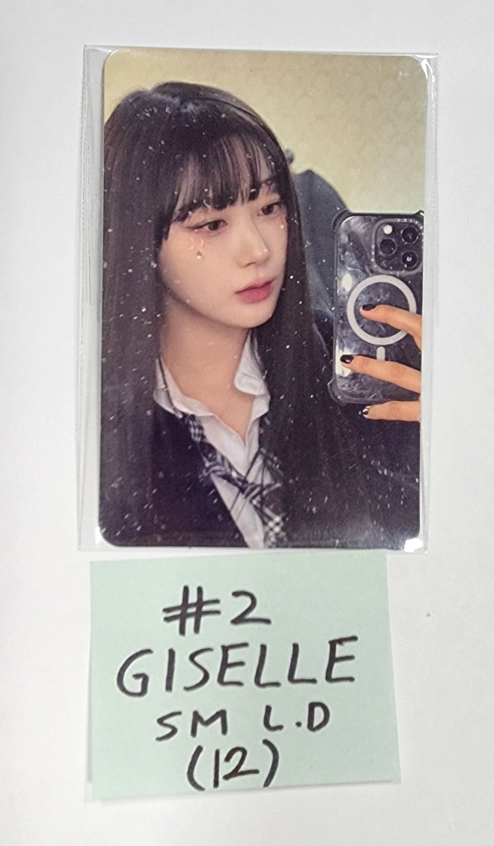 Aespa "MY WORLD" - SMtown Lucky Draw Event Photocard - HALLYUSUPERSTORE