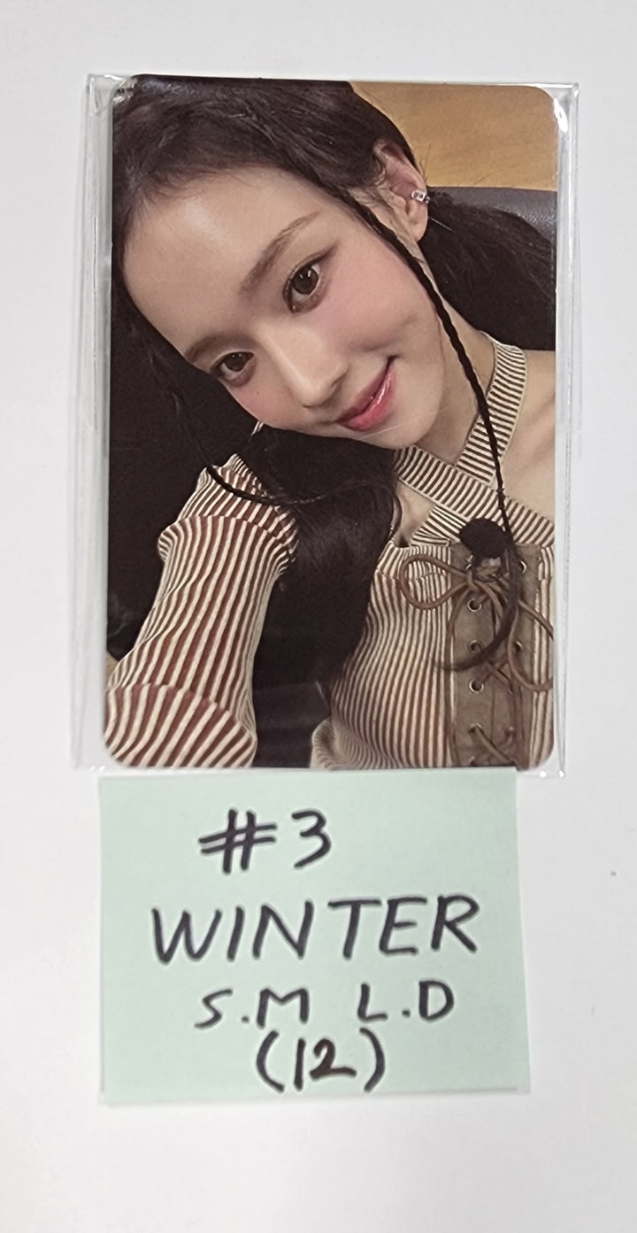 Aespa "MY WORLD" - SMtown Lucky Draw Event Photocard - HALLYUSUPERSTORE