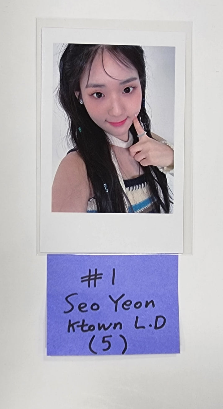 +(KR)ystal Eyes "AESTHETIC" - Ktown4U Lucky Draw &amp; Drink Event Polaroid Type Photocard - HALLYUSUPERSTORE
