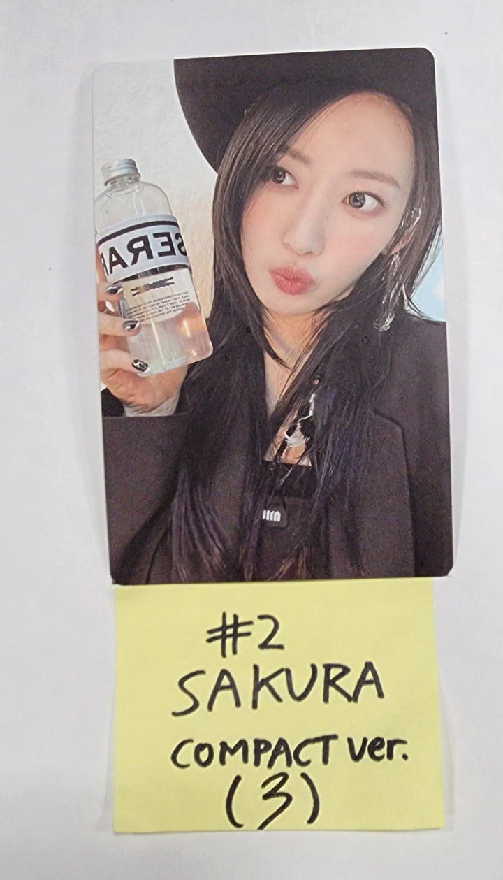 LE SSERAFIM "UNFORGIVEN" - Official Photocard [Compact Ver.] - HALLYUSUPERSTORE