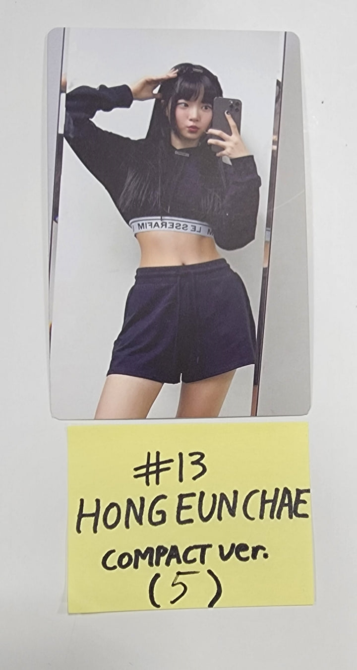 LE SSERAFIM "UNFORGIVEN" - Official Photocard [Compact Ver.] - HALLYUSUPERSTORE