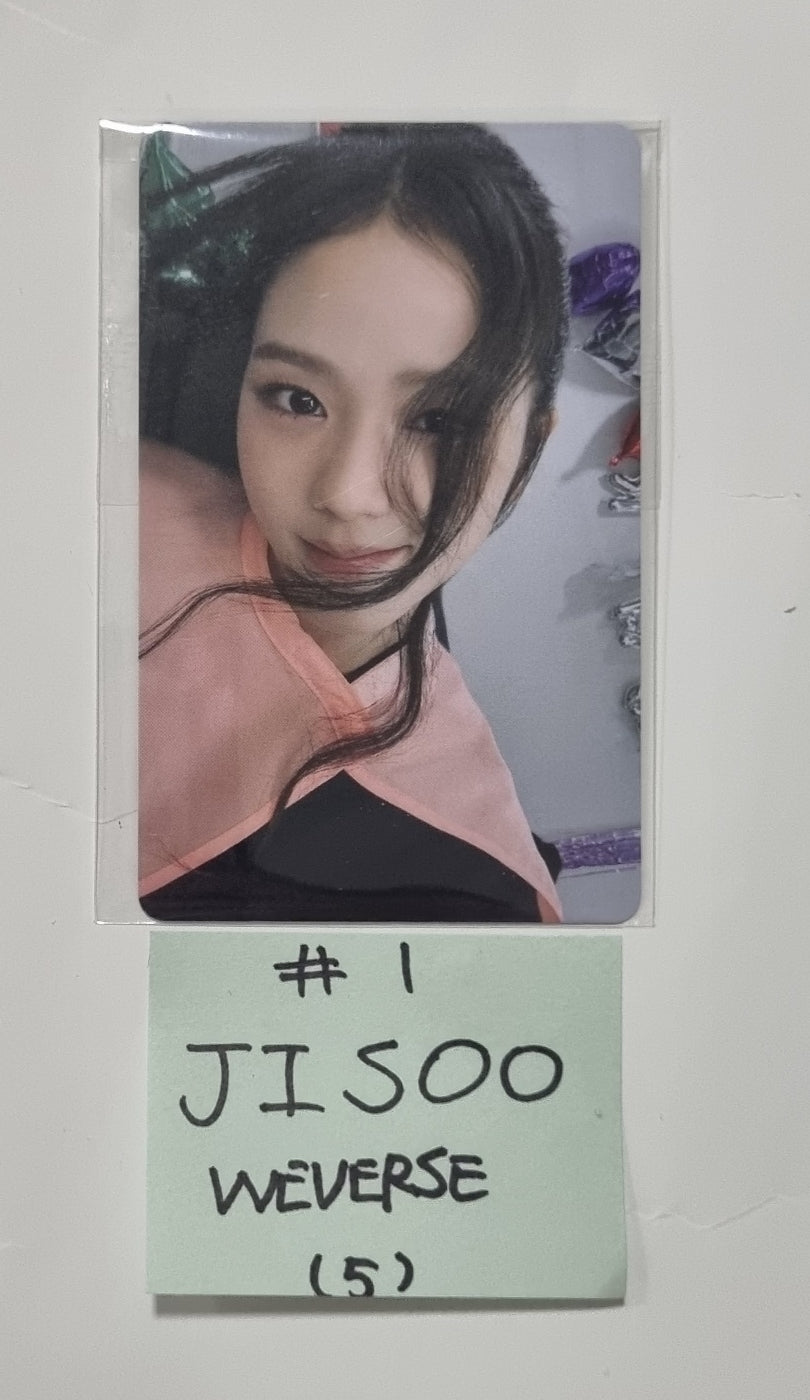 JISOO (Of Black Pink) "ME" - Weverse Shop Fansign Event Photocard - HALLYUSUPERSTORE