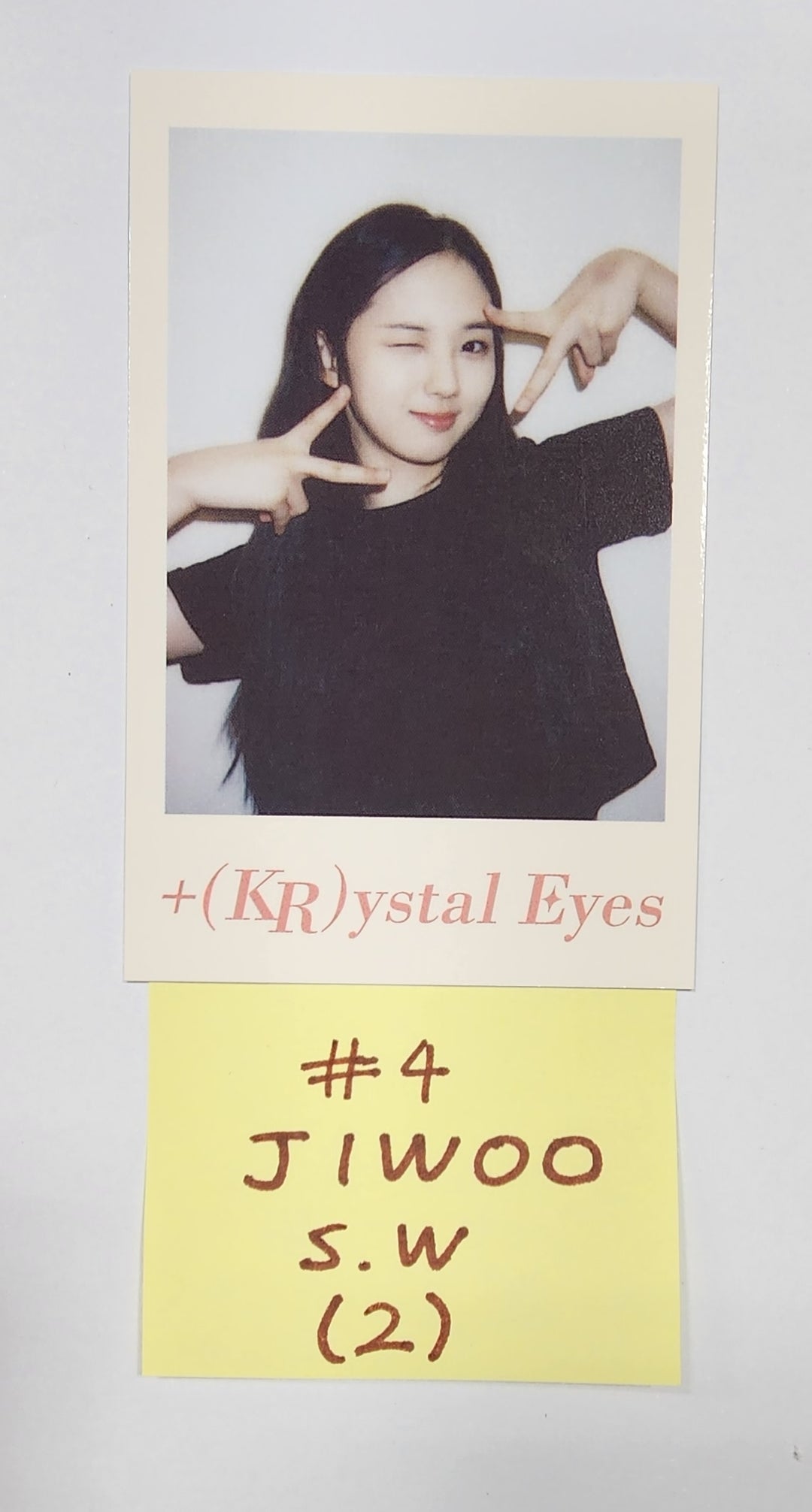 +(KR)ystal Eyes "AESTHETIC" - Soundwave Fansign Event Polaroid Type Photocard - HALLYUSUPERSTORE