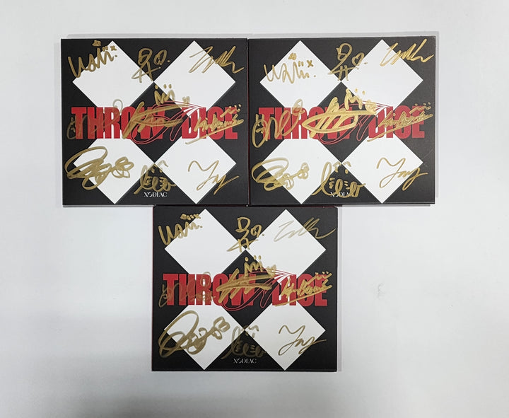 XODIAC "THROW A DICE" - Hand Autographed(Signed) Promo Album - HALLYUSUPERSTORE