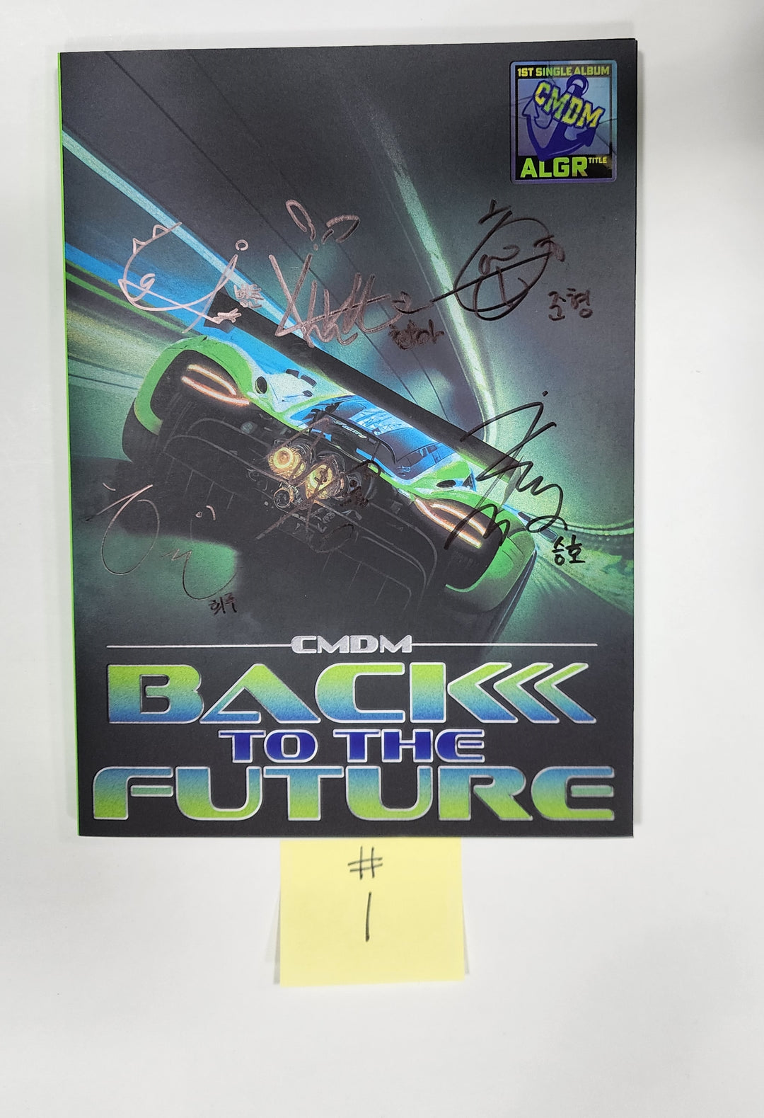 CMDM "BACK TO THE FUTURE" - Hand Autographed(Signed) Promo Album - HALLYUSUPERSTORE