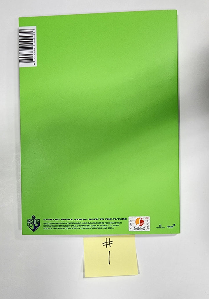 CMDM "BACK TO THE FUTURE" - Hand Autographed(Signed) Promo Album - HALLYUSUPERSTORE