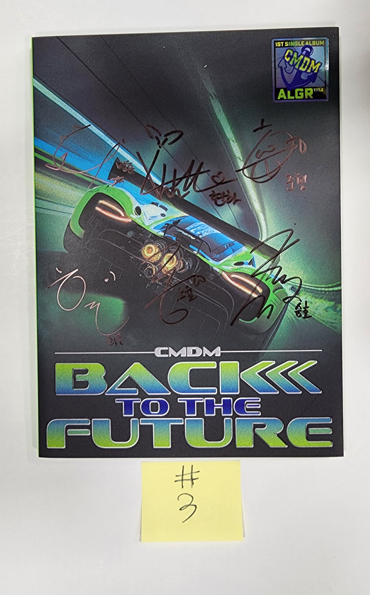 CMDM "BACK TO THE FUTURE" - Hand Autographed(Signed) Promo Album - HALLYUSUPERSTORE