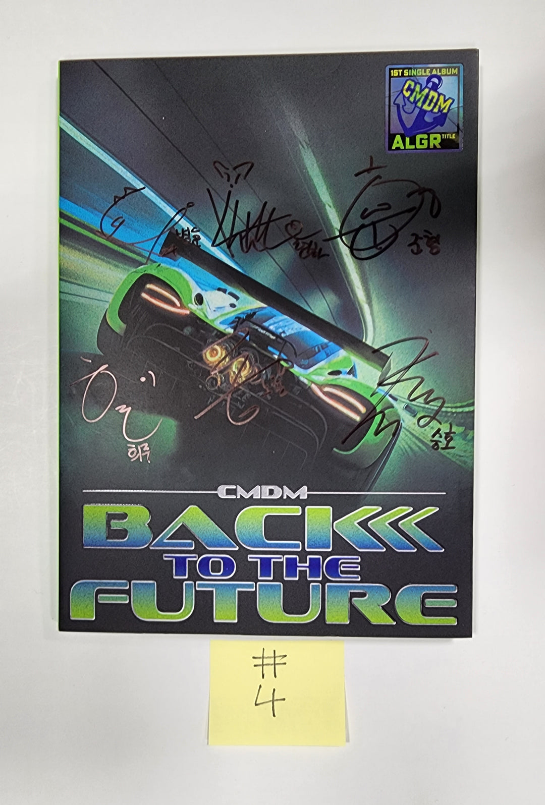 CMDM "BACK TO THE FUTURE" - Hand Autographed(Signed) Promo Album - HALLYUSUPERSTORE