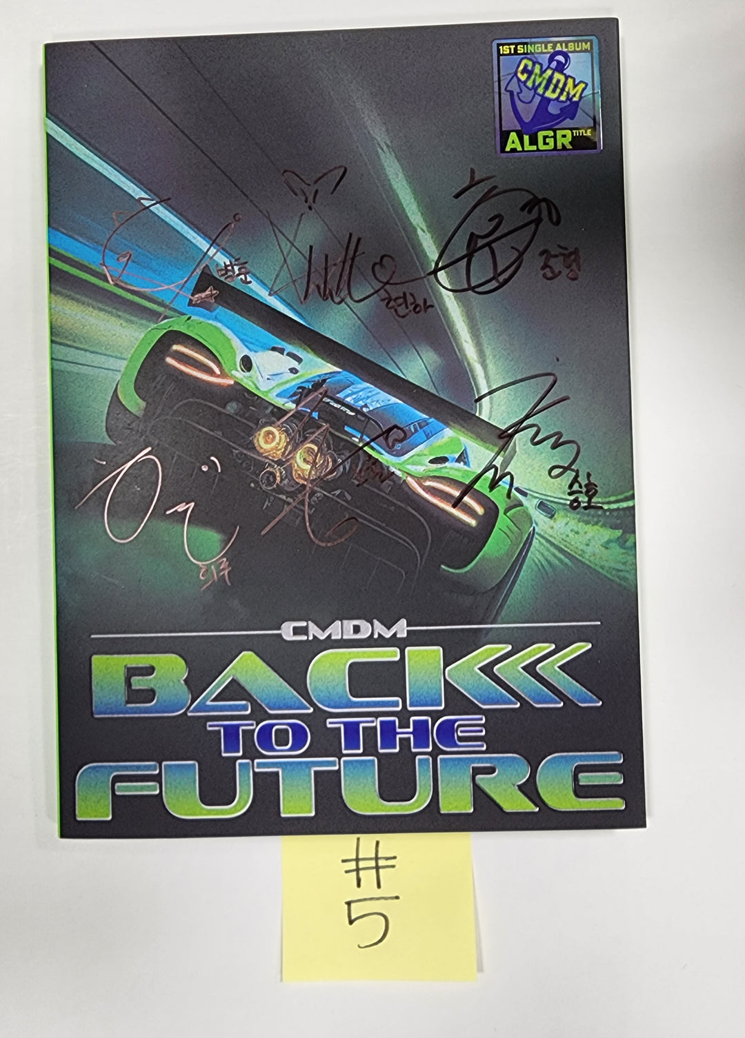 CMDM "BACK TO THE FUTURE" - Hand Autographed(Signed) Promo Album - HALLYUSUPERSTORE