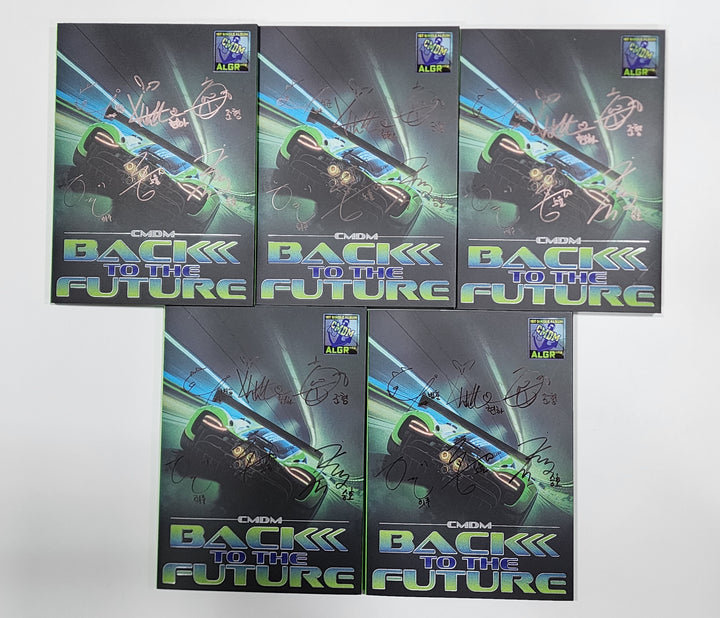 CMDM "BACK TO THE FUTURE" - Hand Autographed(Signed) Promo Album - HALLYUSUPERSTORE