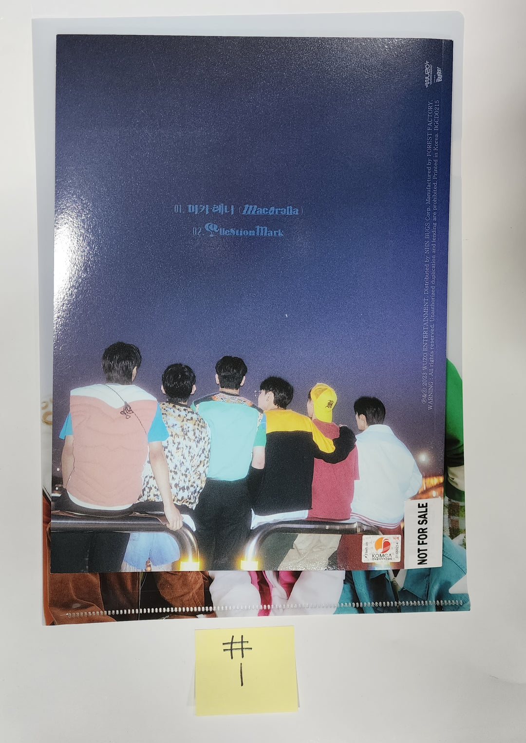 BLITZERS "마카레나" - Hand Autographed(Signed) Promo Album - HALLYUSUPERSTORE